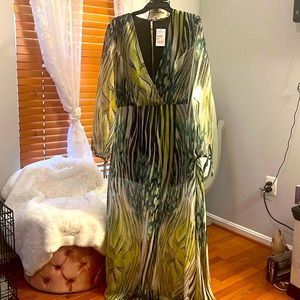 Multicolored Sheer dress
